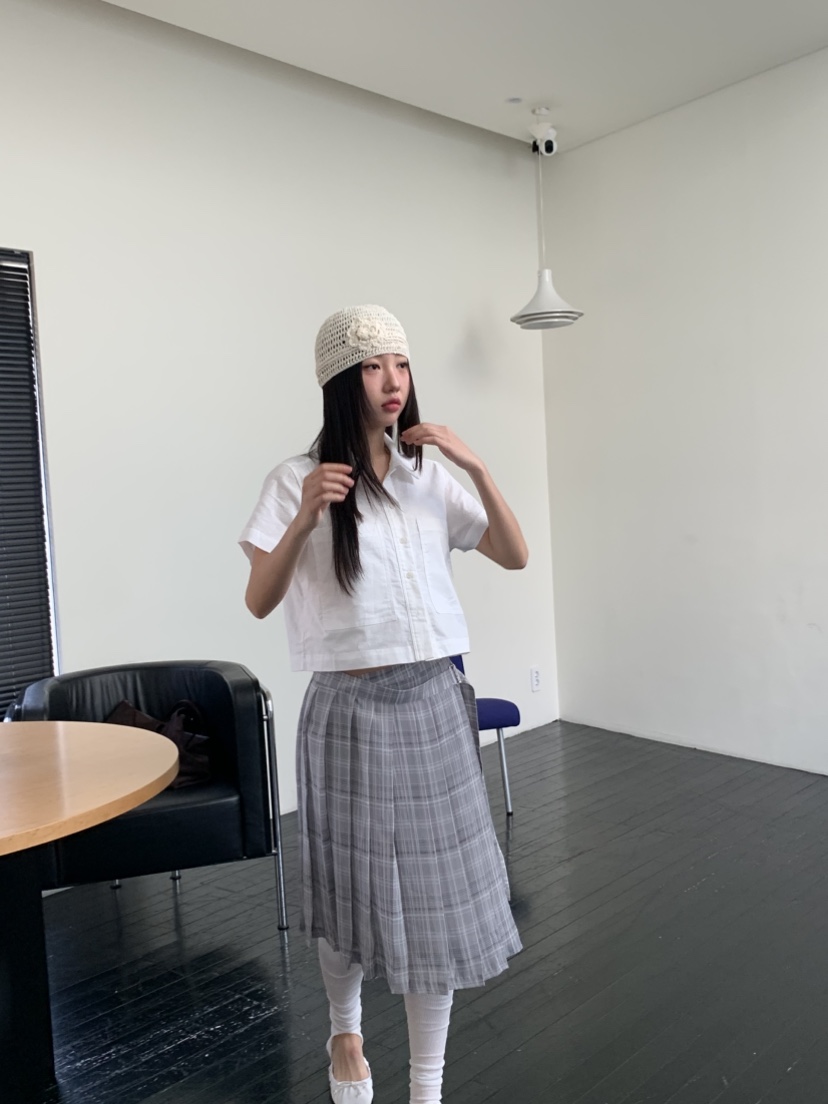 MURMUR韓國直郵㊣東大門實拍女裝新品人氣時尚推薦襯衫蕾絲衫MURMUR襯衫/蕾絲衫