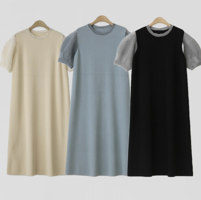 I BLLE韓國㊣直郵東大門代購女裝新品休閑25春夏熱賣連衣裙I BLLE連衣裙