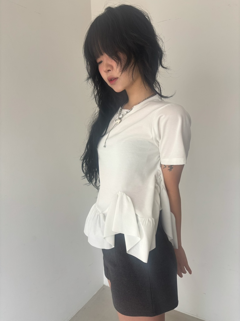 SHOTGUN韓國㊣直郵東大門代購女裝新品熱賣時尚25春夏推薦T恤SHOTGUNT恤