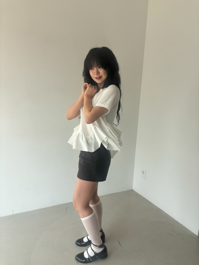 SHOTGUN韓國㊣直郵東大門代購女裝新品熱賣時尚25春夏推薦T恤SHOTGUNT恤