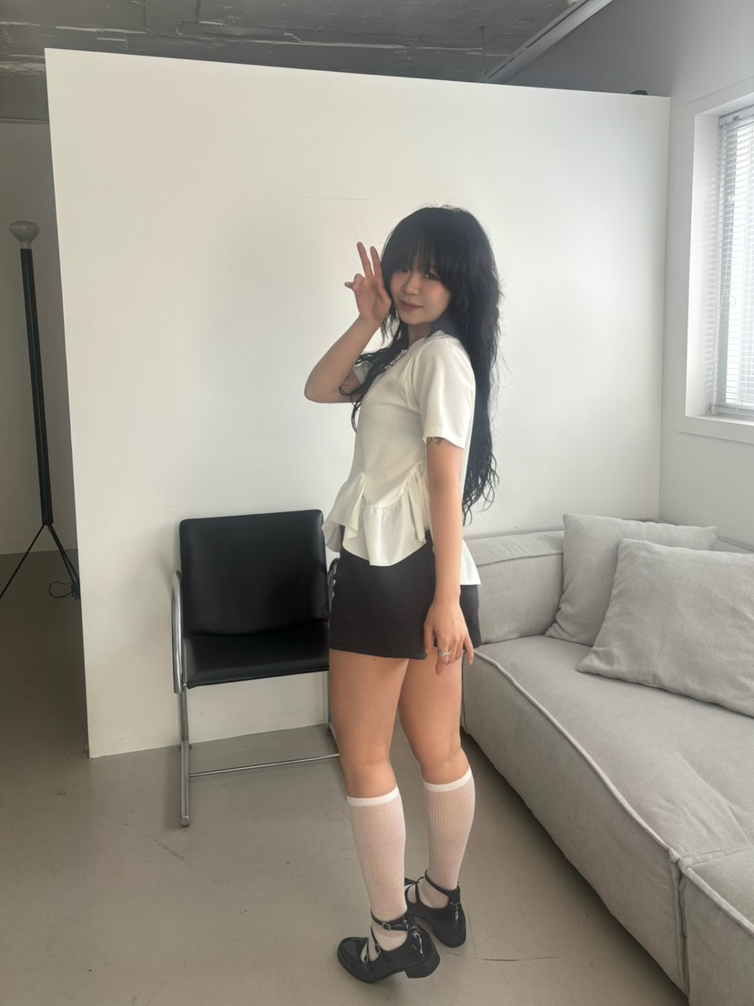 SHOTGUN韓國㊣直郵東大門代購女裝新品熱賣時尚25春夏推薦T恤SHOTGUNT恤
