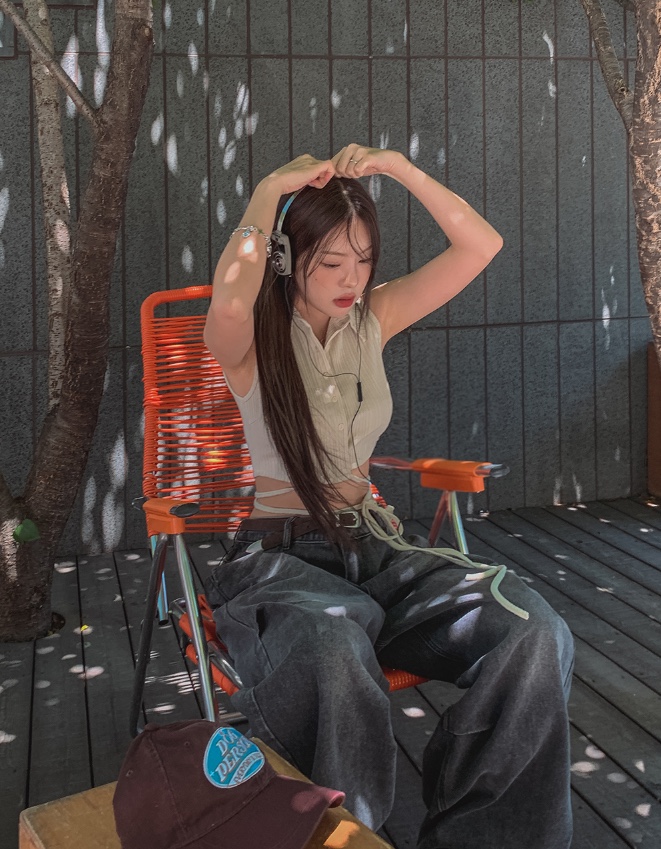 SHOTGUN韓國直郵㊣女裝新款推薦休閑人氣熱賣時尚25春夏吊帶背心SHOTGUN吊帶/背心