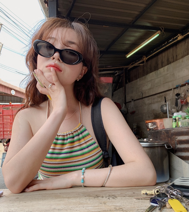SHOTGUN直郵韓國代購㊣女裝新款熱賣人氣時尚推薦25春夏吊帶背心SHOTGUN吊帶/背心