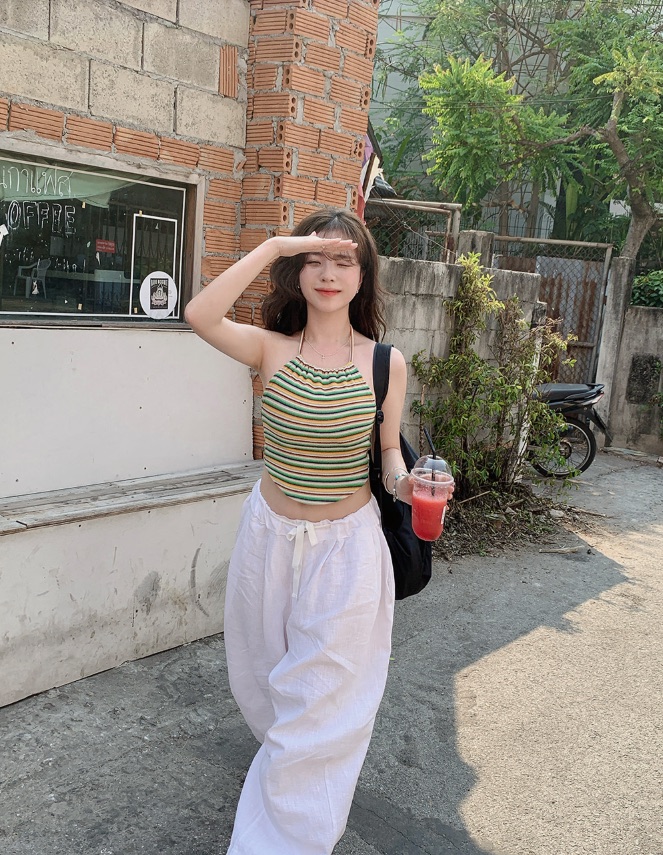 SHOTGUN直郵韓國代購㊣女裝新款熱賣人氣時尚推薦25春夏吊帶背心SHOTGUN吊帶/背心