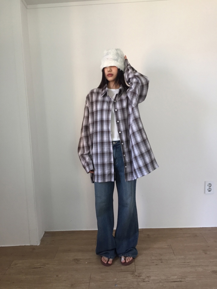 SHOTGUN韓國㊣直郵東大門代購女裝新品推薦25春夏襯衫蕾絲衫SHOTGUN襯衫/蕾絲衫