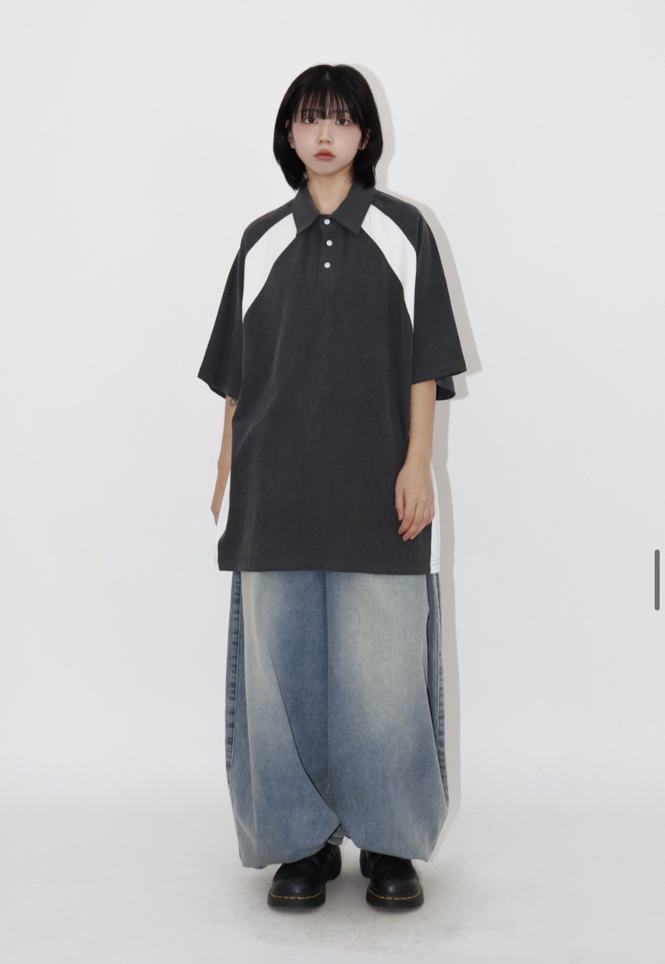 SHOTGUN韓國㊣直郵東大門代購女裝新款推薦人氣25春夏熱賣T恤SHOTGUNT恤圖色2