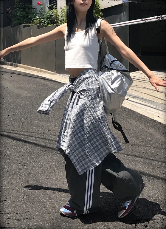 SHOTGUN韓國㊣直郵東大門代購女裝新款熱賣人氣25春夏吊帶背心SHOTGUN吊帶/背心