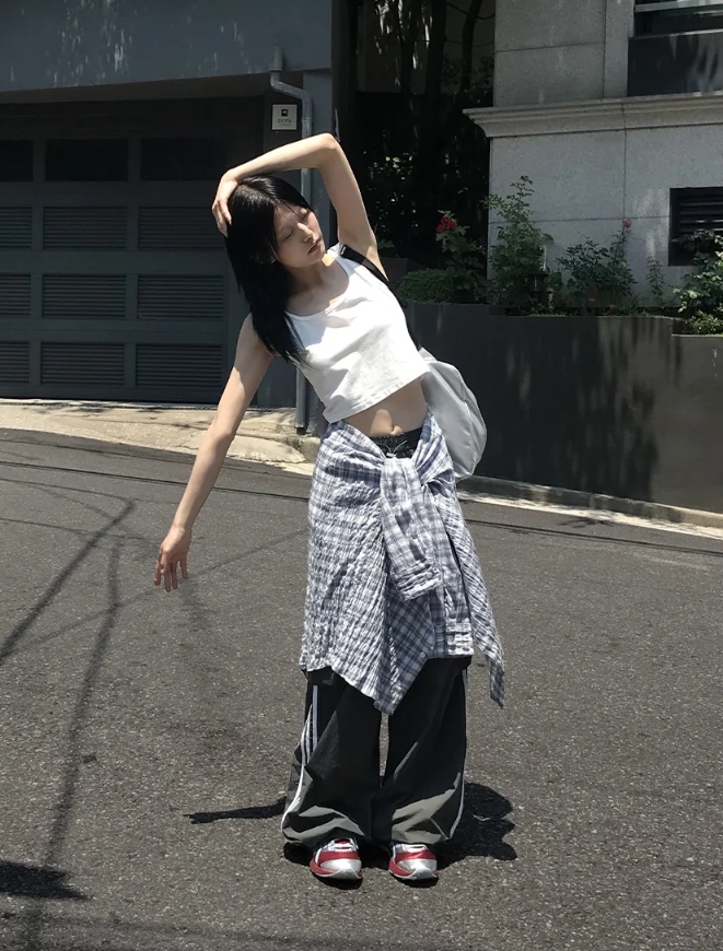 SHOTGUN韓國㊣直郵東大門代購女裝新款熱賣人氣25春夏吊帶背心SHOTGUN吊帶/背心