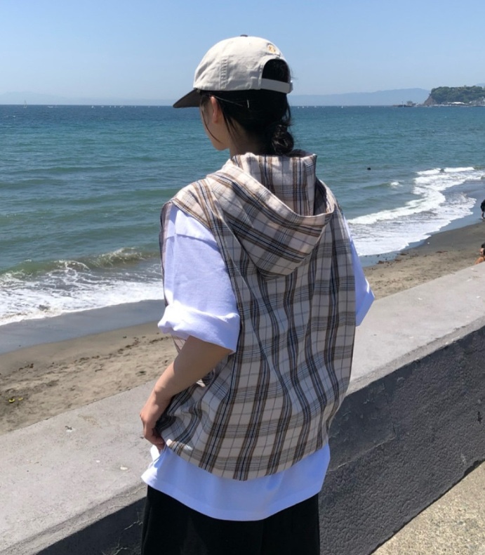 SHOTGUN韓國直郵㊣東大門實拍女裝新款25春夏熱賣時尚休閑馬甲SHOTGUN馬甲