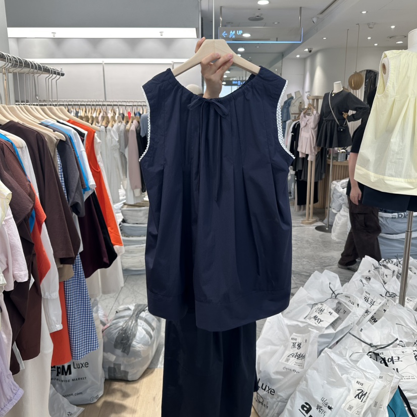REVE-L韓國㊣直郵東大門代購女裝新款時尚推薦25春夏吊帶背心REVE-L吊帶/背心