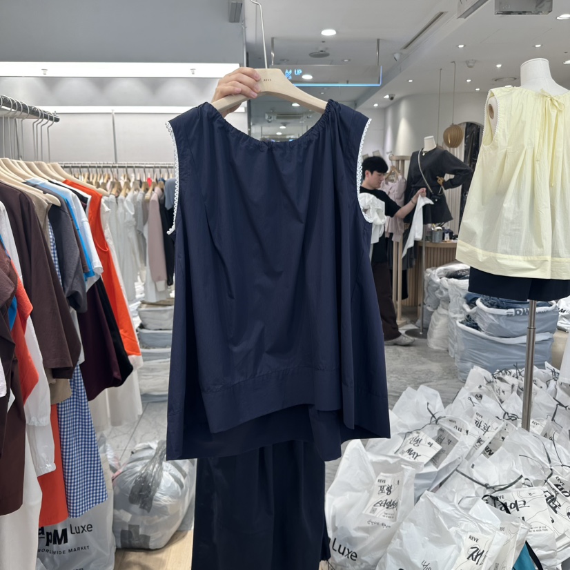 REVE-L韓國㊣直郵東大門代購女裝新款時尚推薦25春夏吊帶背心REVE-L吊帶/背心圖色3