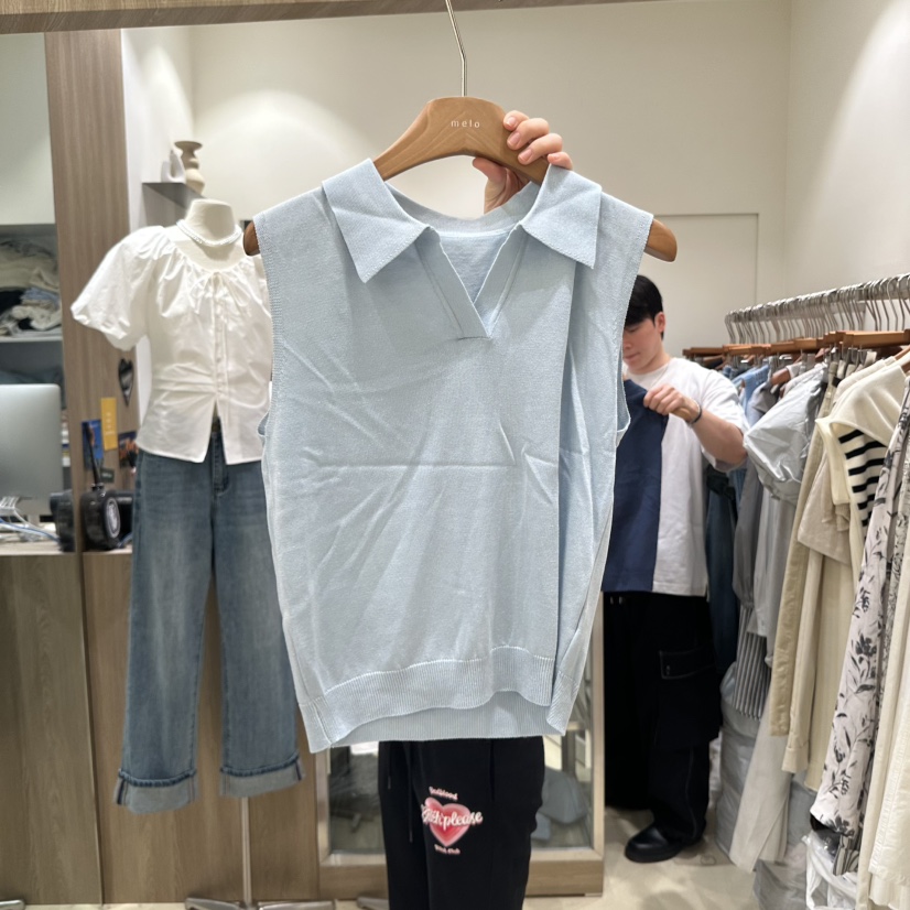 MELO韓國㊣直郵東大門代購女裝新款熱賣時尚推薦25春夏吊帶背心MELO吊帶/背心圖色2