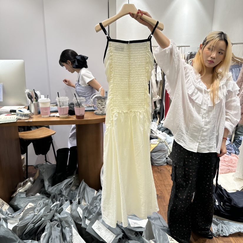BERTHA韓國㊣直郵東大門代購女裝新品時尚推薦熱賣連衣裙長款BERTHA連衣裙