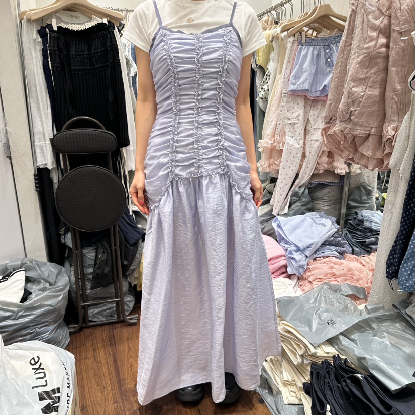 BERTHA韓國㊣直郵東大門代購女裝新品時尚推薦熱賣連衣裙長款BERTHA連衣裙圖色1