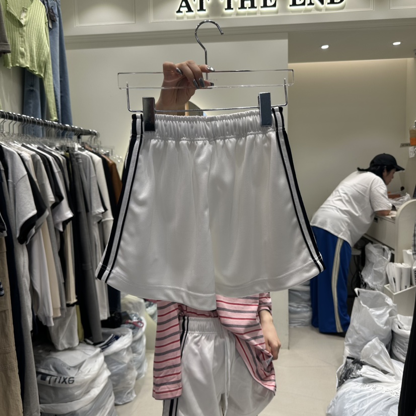 AT THE END韓國㊣直郵東大門代購女裝新款25春夏推薦短褲AT THE END短褲