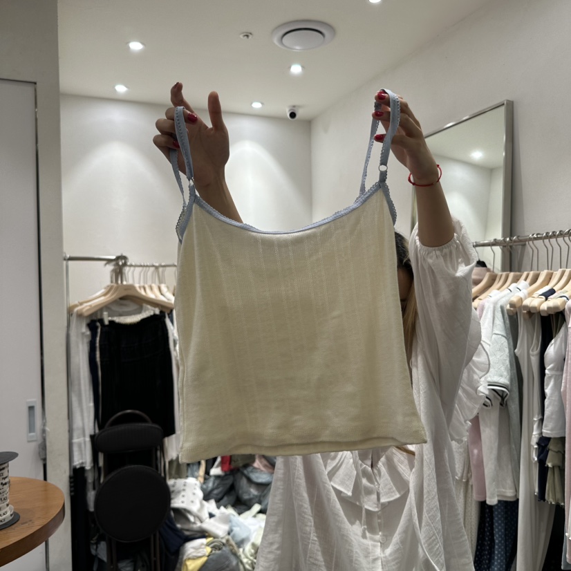 BERTHA直郵韓國代購㊣女裝新款25春夏熱賣人氣吊帶背心套裝BERTHA吊帶/背心圖色1
