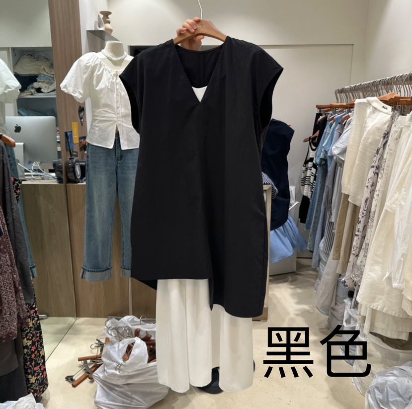 MELO韓國直郵㊣女裝新款熱賣時尚人氣推薦休閑25春夏吊帶背心MELO吊帶/背心圖色2