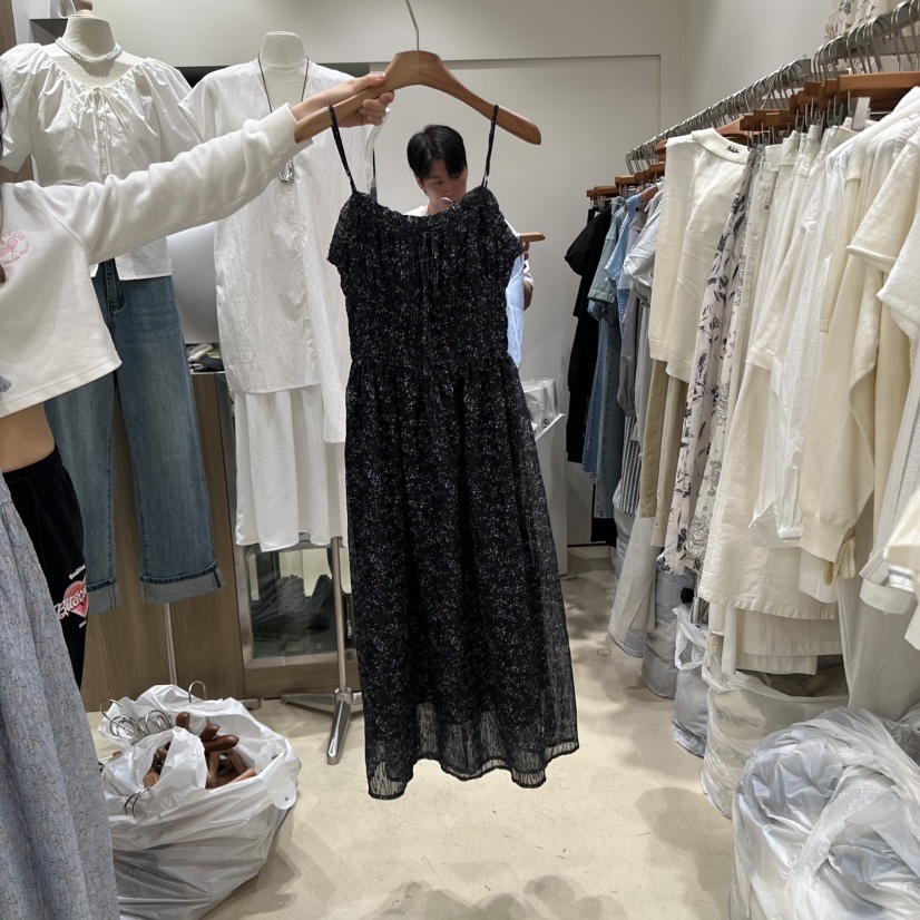 MELO韓國㊣直郵東大門代購女裝新品時尚推薦熱賣休閑連衣裙MELO連衣裙圖色2