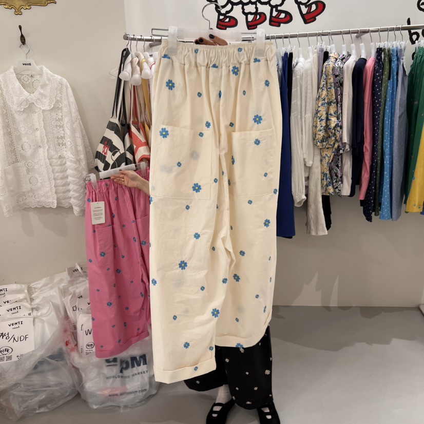 VENTI直郵韓國代購㊣女裝新款熱賣時尚推薦人氣休閑25春夏休閑褲VENTI休閑褲