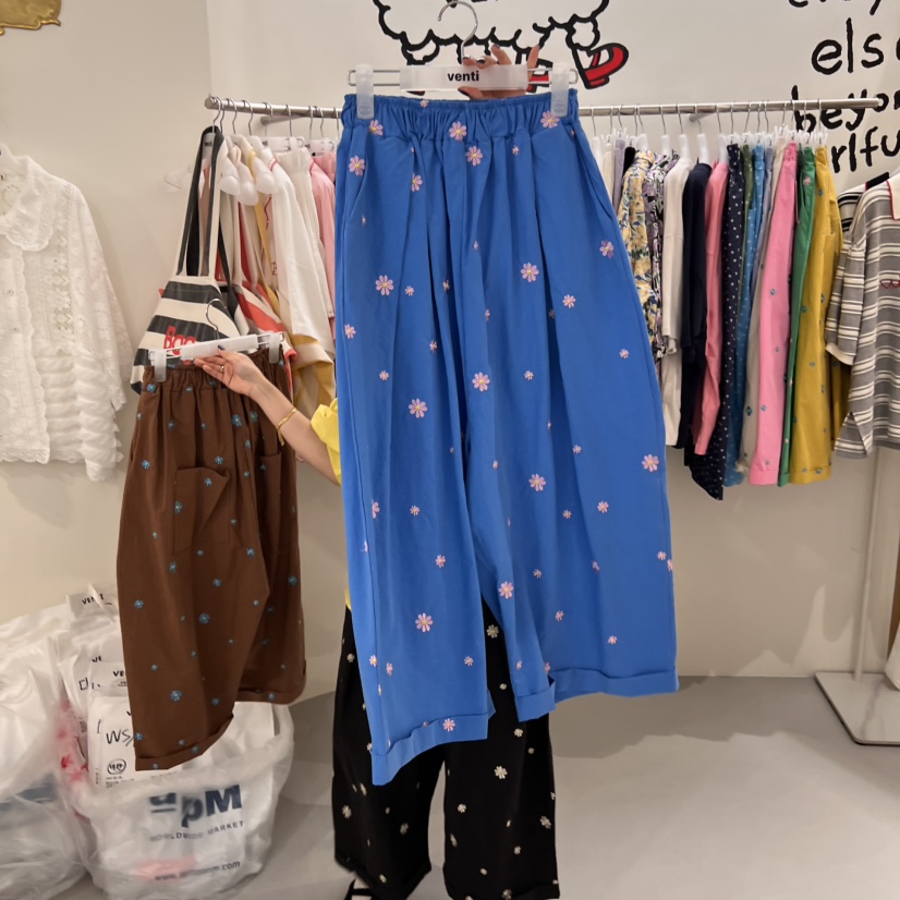 VENTI直郵韓國代購㊣女裝新款熱賣時尚推薦人氣休閑25春夏休閑褲VENTI休閑褲圖色5