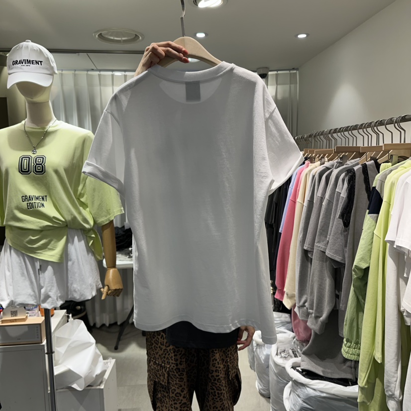 THE LOT韓國㊣直郵東大門代購女裝新品25春夏休閑推薦時尚T恤THE LOT/ LOTT恤