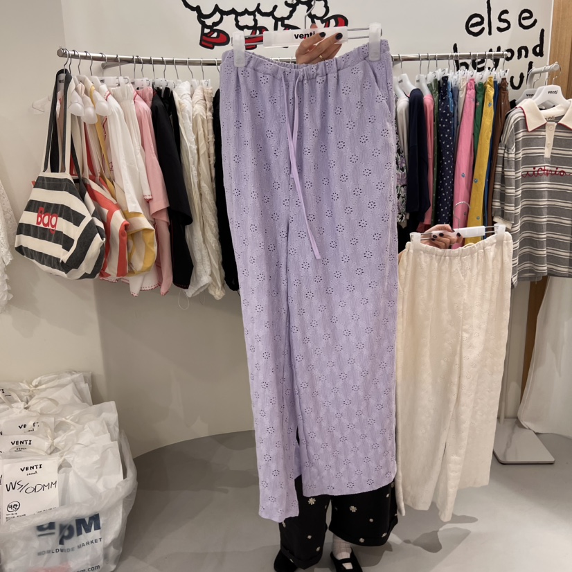 VENTI韓國直郵㊣東大門實拍女裝新品休閑人氣25春夏熱賣休閑褲VENTI休閑褲