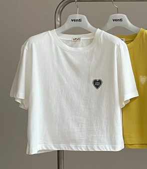 VENTI韓國直郵㊣東大門實拍女裝新品25春夏時尚休閑熱賣T恤VENTIT恤