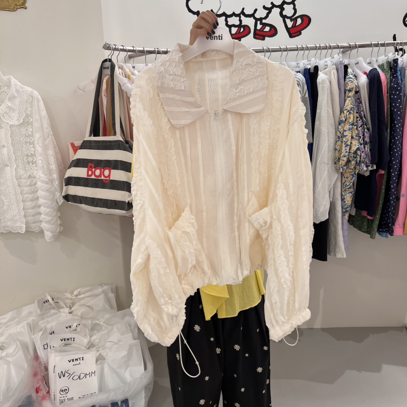 VENTI韓國㊣直郵東大門代購女裝新款熱賣25春夏人氣時尚夾克VENTI夾克圖色2
