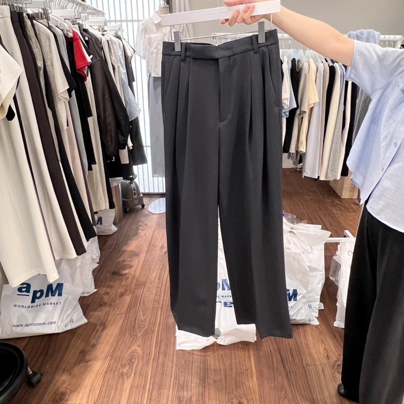 UNDERSTANDING韓國直郵㊣女裝新品推薦人氣25春夏休閑休閑褲UNDERSTANDING休閑褲圖色4