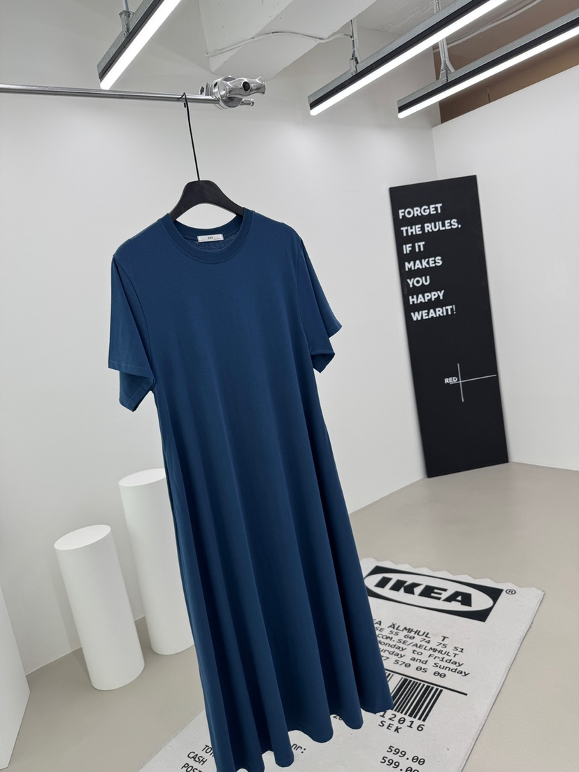 RED-A韓國㊣直郵東大門代購女裝新品時尚25春夏連衣裙長款RED-A連衣裙圖色2