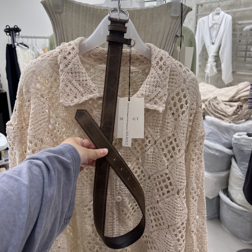 SOLD OUT韓國㊣直郵東大門代購女裝新款時尚推薦25春夏腰帶腰帶SOLD OUT腰帶