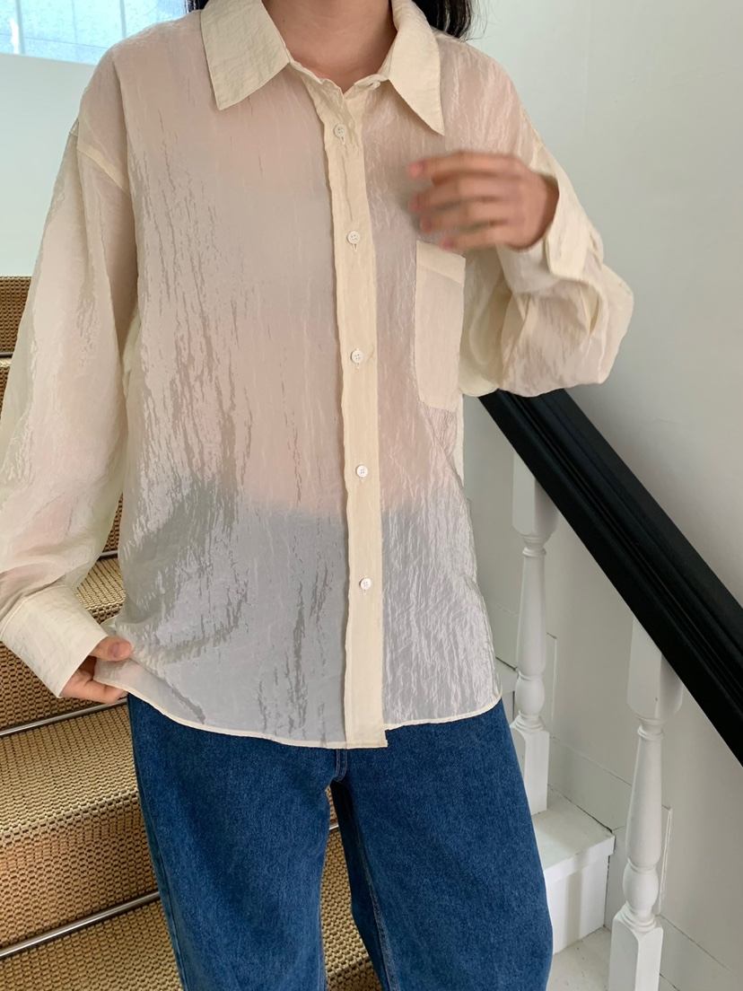 LOVE MY SANTA韓國直郵㊣女裝新品休閑時尚人氣襯衫蕾絲衫Santa/LOVE MY SANTA襯衫/蕾絲衫