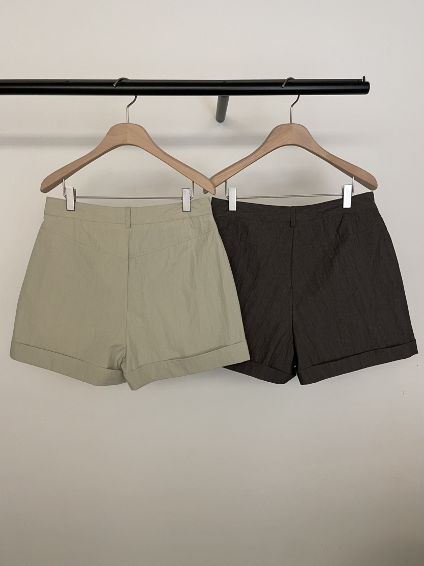 BOLD-A直郵韓國代購㊣女裝新品休閑熱賣推薦時尚25春夏短褲RE BOLD短褲