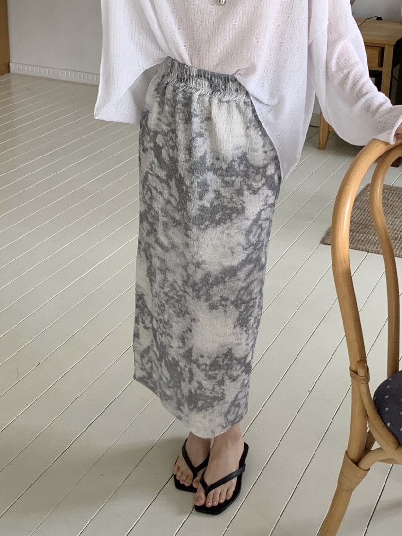 PLANTS ON GRAY韓國㊣直郵東大門代購女裝新款熱賣長裙絨PLANTS ON GRAY長裙