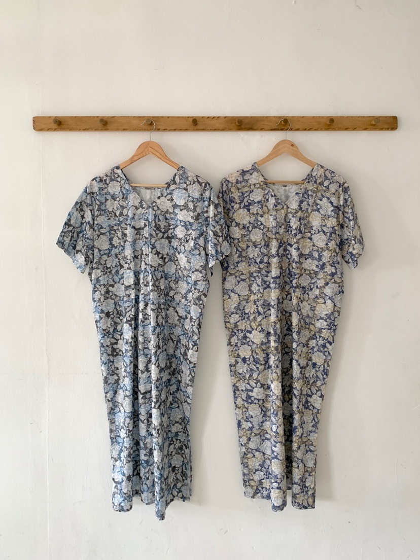 PLANTS ON GRAY韓國直郵㊣女裝新品時尚休閑推薦連衣裙格紋PLANTS ON GRAY連衣裙