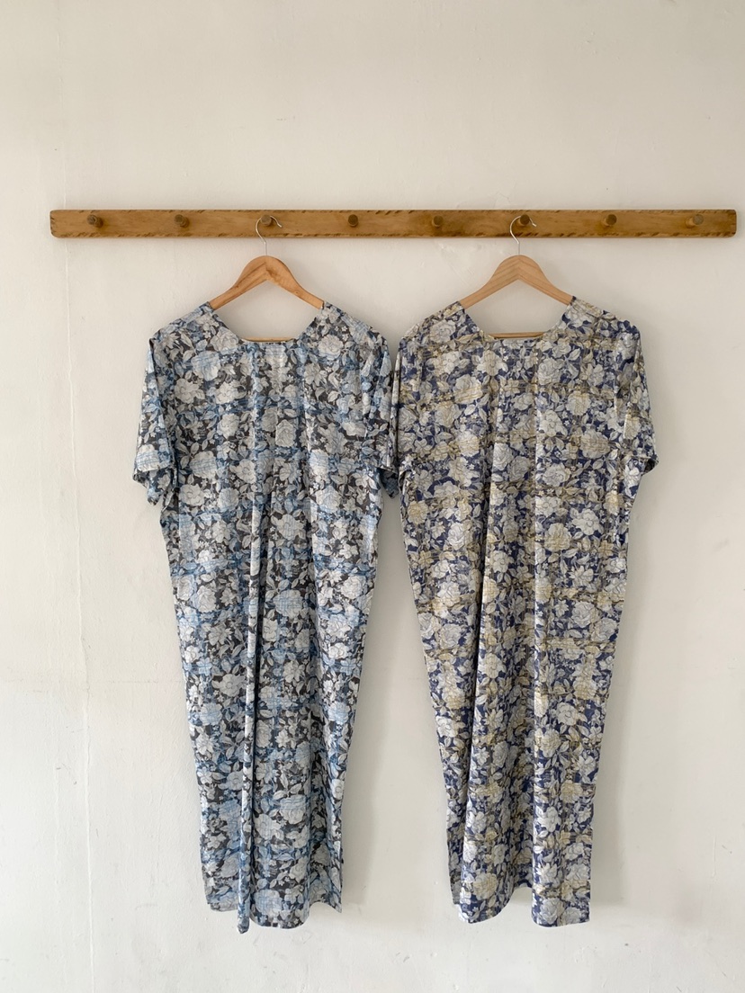PLANTS ON GRAY韓國直郵㊣女裝新品時尚休閑推薦連衣裙格紋PLANTS ON GRAY連衣裙