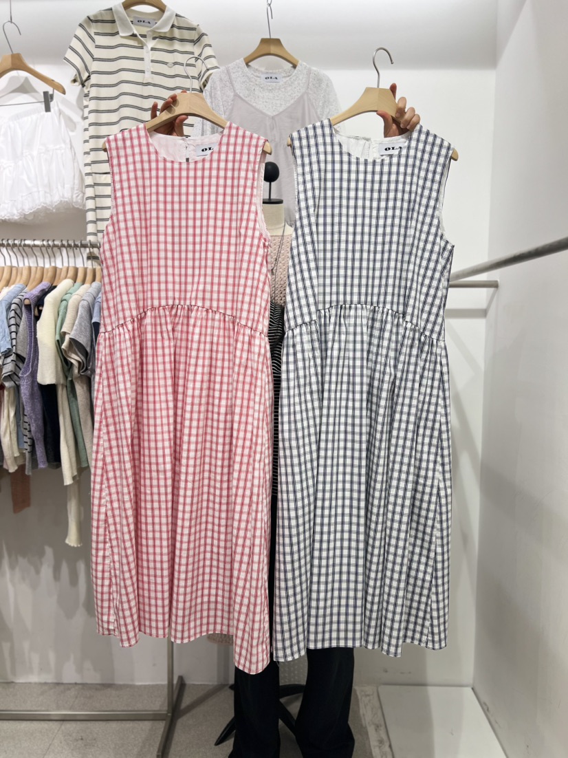 OLA韓國㊣直郵東大門代購女裝新品熱賣25春夏休閑時尚連衣裙mellor/OLA連衣裙