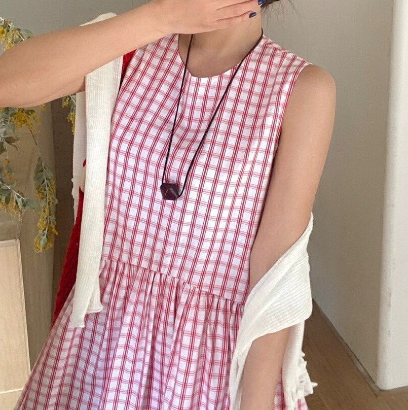 OLA韓國㊣直郵東大門代購女裝新品熱賣25春夏休閑時尚連衣裙mellor/OLA連衣裙