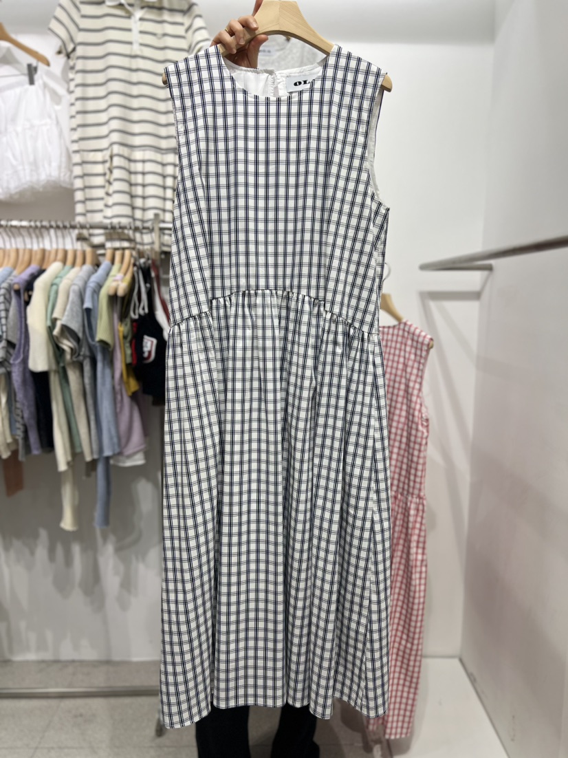 OLA韓國㊣直郵東大門代購女裝新品熱賣25春夏休閑時尚連衣裙mellor/OLA連衣裙圖色2