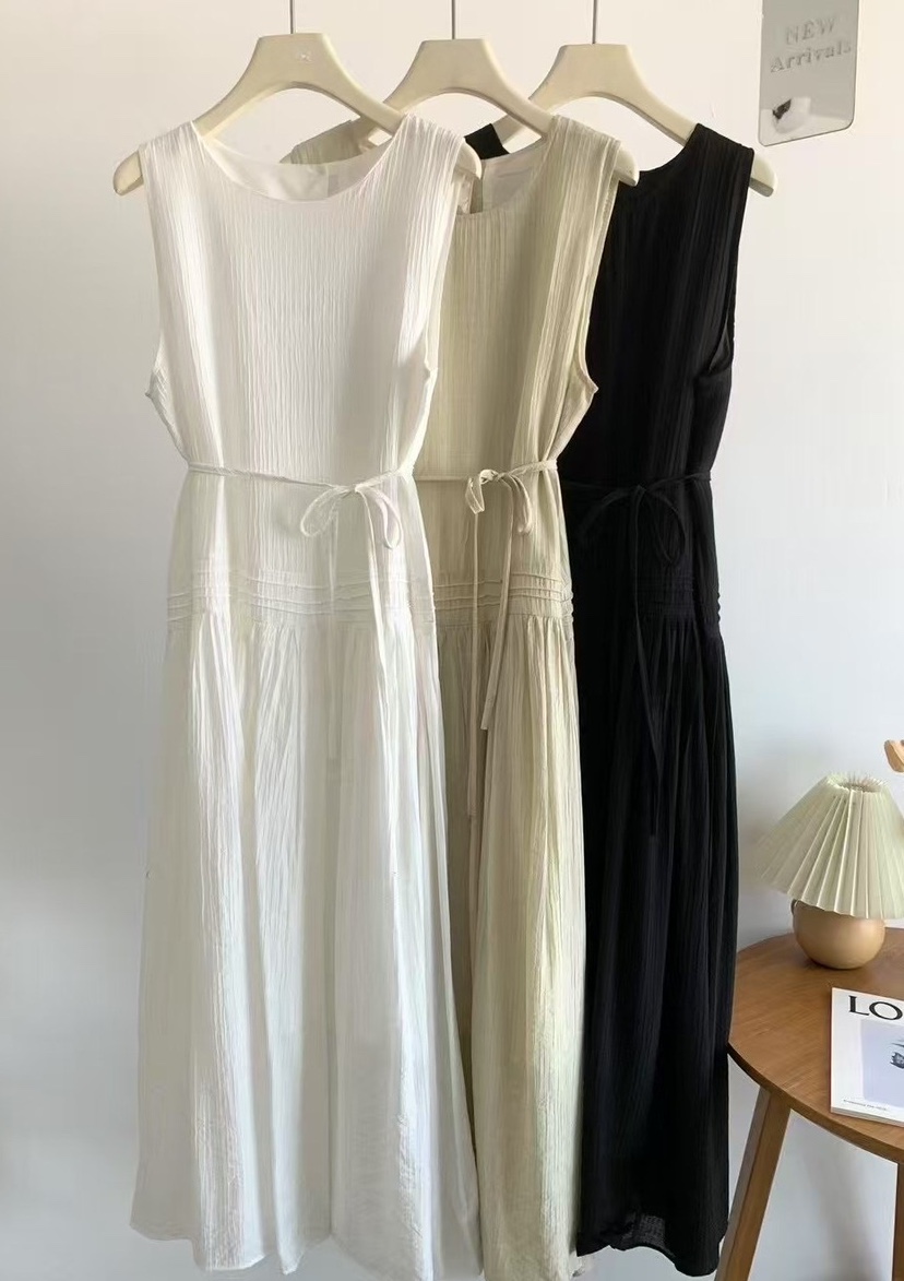 OLA韓國直郵㊣東大門實拍女裝新品25春夏熱賣人氣休閑連衣裙mellor/OLA連衣裙