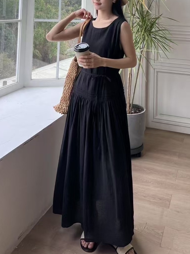 OLA韓國直郵㊣東大門實拍女裝新品25春夏熱賣人氣休閑連衣裙mellor/OLA連衣裙