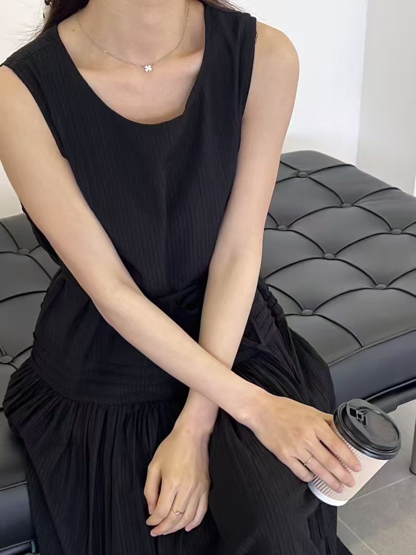 OLA韓國直郵㊣東大門實拍女裝新品25春夏熱賣人氣休閑連衣裙mellor/OLA連衣裙
