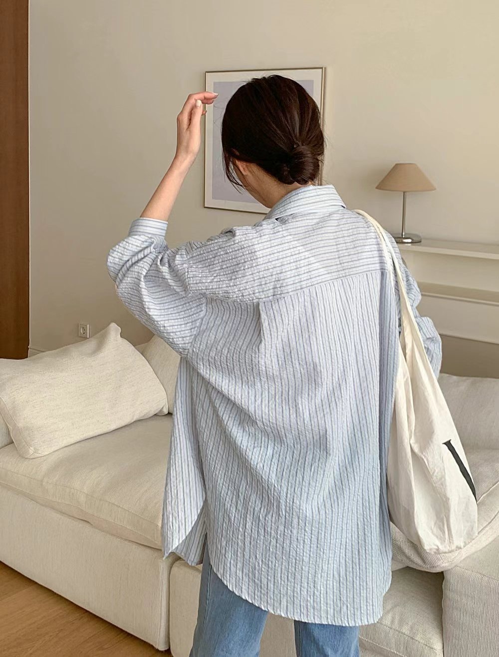 Eden-OT直郵韓國代購㊣女裝新款人氣時尚熱賣休閑襯衫蕾絲衫Eden-OT襯衫/蕾絲衫