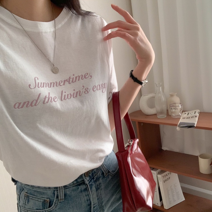 HELLO JINI韓國㊣直郵東大門代購女裝新品休閑時尚熱賣T恤HELLO JINIT恤