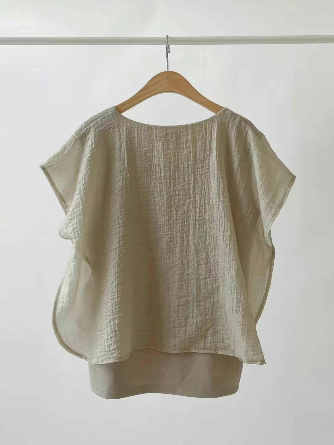 YAMI-야미-T韓國㊣直郵東大門代購女裝新品休閑襯衫蕾絲衫YAMI襯衫/蕾絲衫