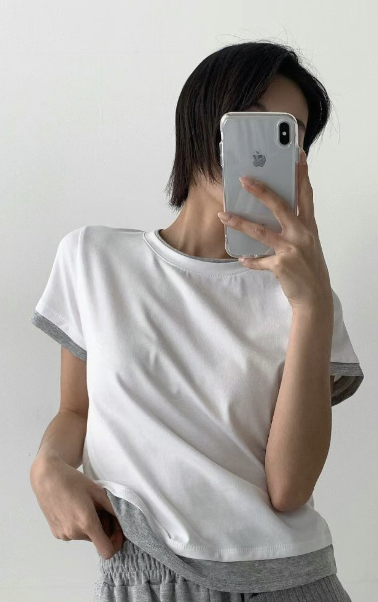 ALICE S CLOSET韓國直郵㊣東大門實拍女裝新款25春夏時尚T恤ALICE S CLOSETT恤圖色1