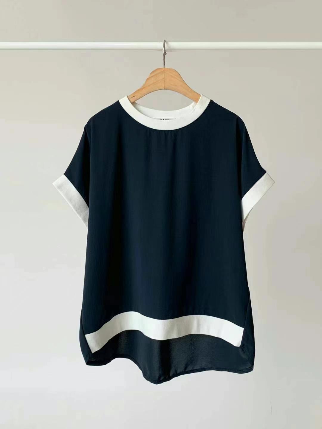 YAMI-야미-T直郵韓國代購㊣女裝新款休閑時尚25春夏熱賣T恤YAMIT恤圖色2