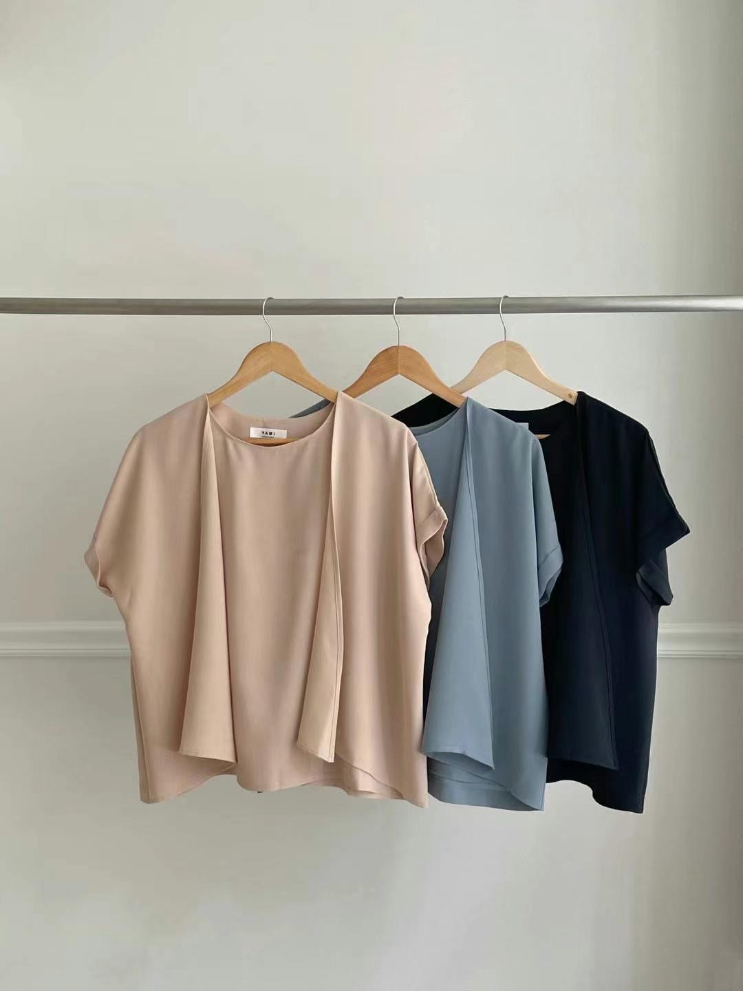 YAMI-야미-T韓國直郵㊣女裝新品25春夏時尚推薦襯衫蕾絲衫YAMI襯衫/蕾絲衫
