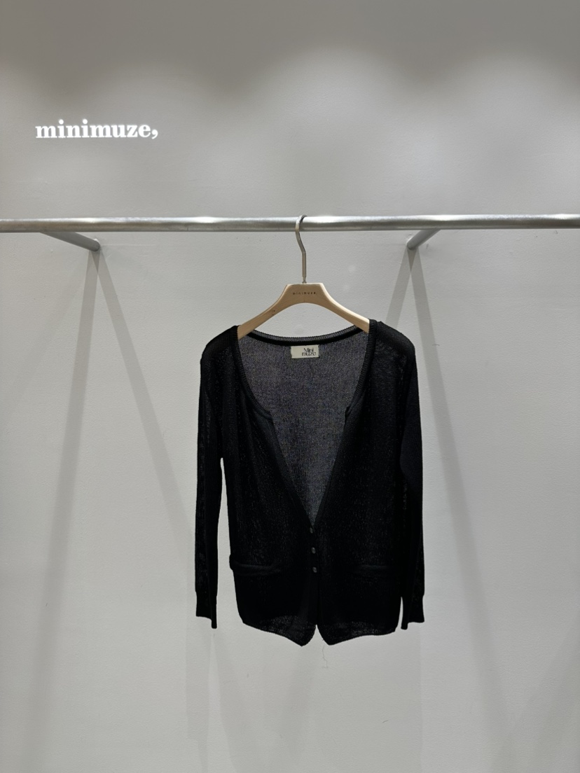 MINIMUZE韓國㊣直郵東大門代購女裝新款時尚人氣針織衫羊毛衫MINIMUZE針織衫圖色4