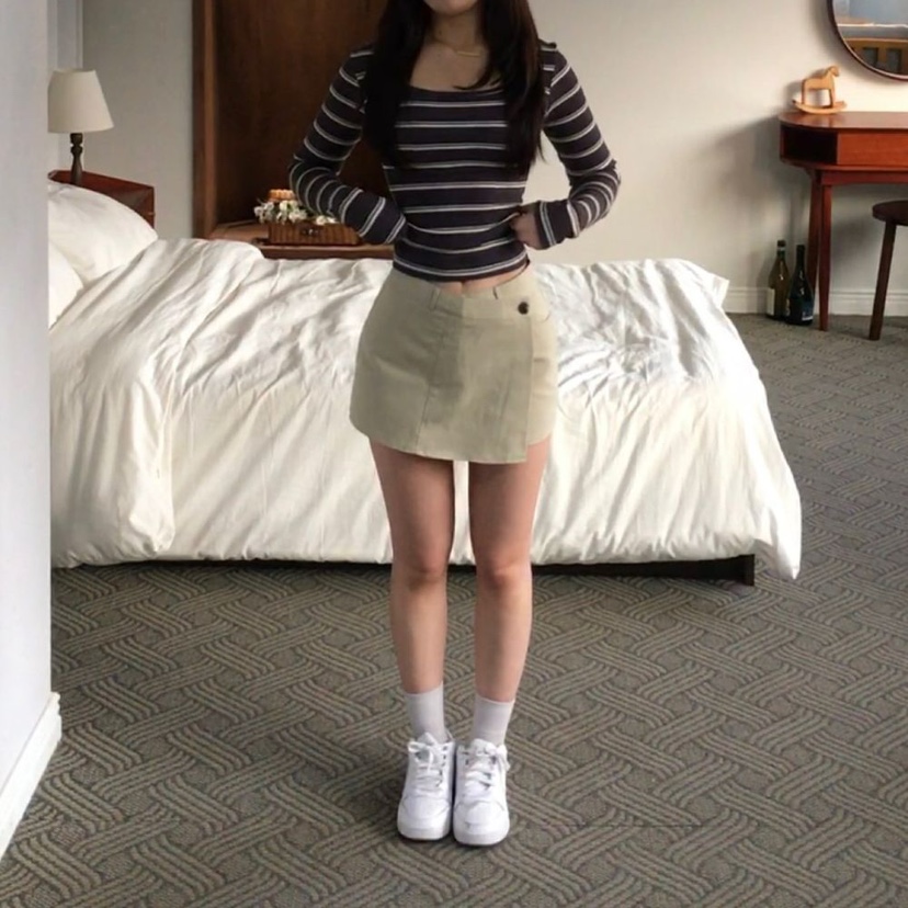 EOMPIT韓國直郵㊣女裝新款推薦人氣熱賣時尚休閑25春夏裙褲EOMPIT裙褲圖色2